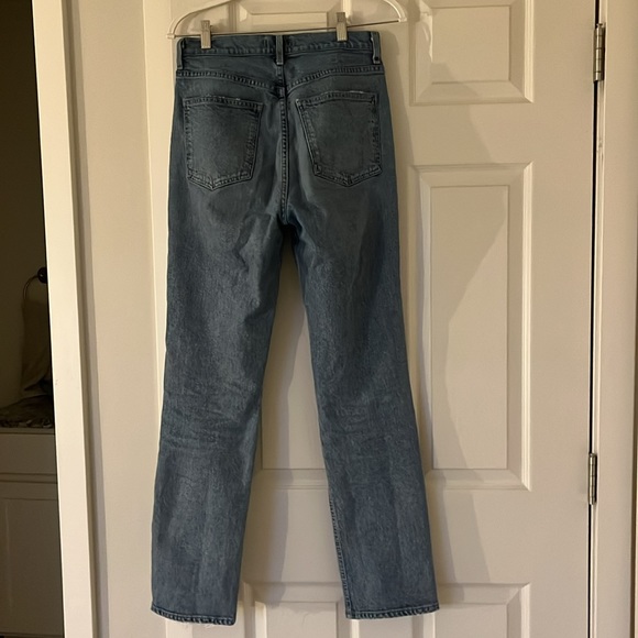 Agolde Freya High Rise Slim in Jargon, size 26, hardly worn - Picture 2 of 7